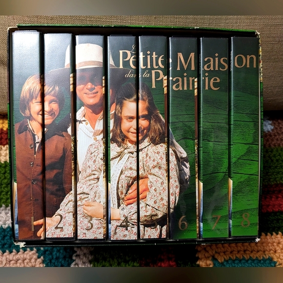 French 8 VHS Collection | La Petite Maison Dans La Prairie | Collection Bundle - Picture 1 of 6